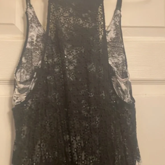 Rachel Roy tied dye racer back dress medium - Picture 5 of 7